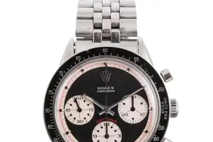 10. Paul Newman Rolex Daytona – 106 273