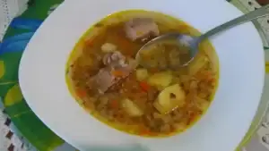 С гречкой